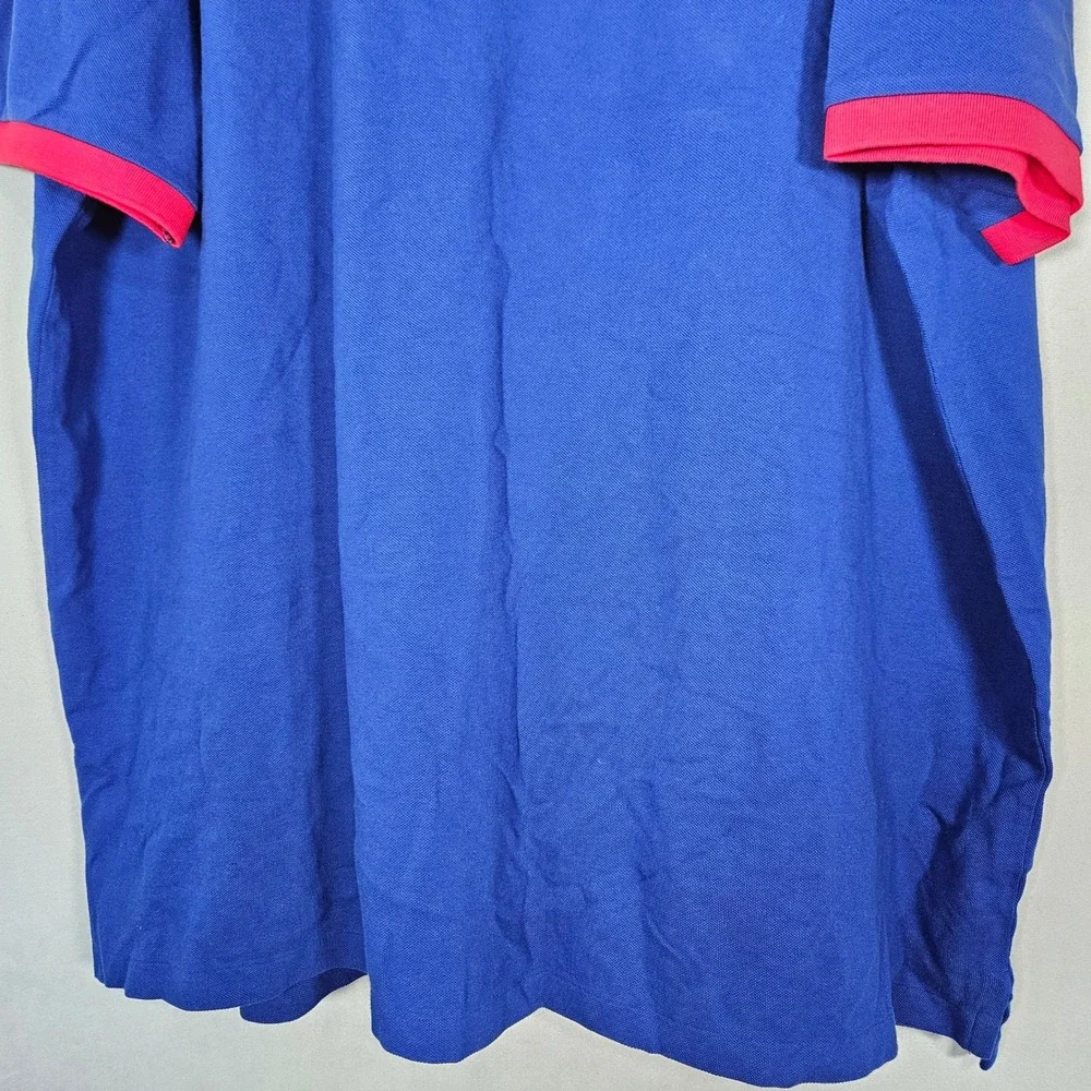 NWT Polo Ralph Lauren Polo Shirt Mens 4XLT Blue Short Sleeve Pony Classic Preppy